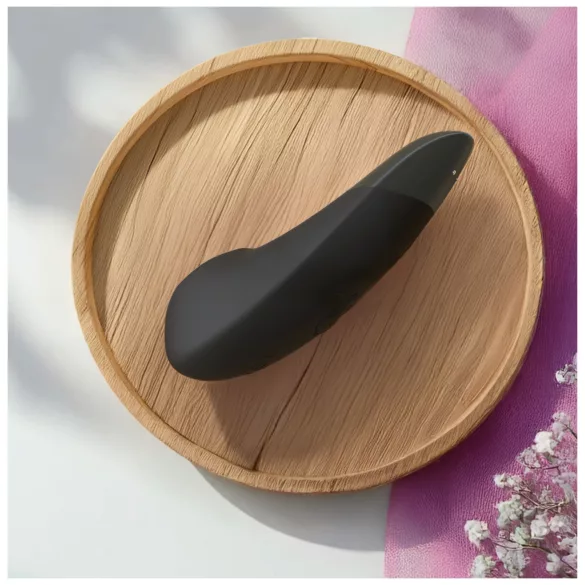 Womanizer Enhance 2in1 succhia-clitoride ad onde d’aria + vibratore (nero)