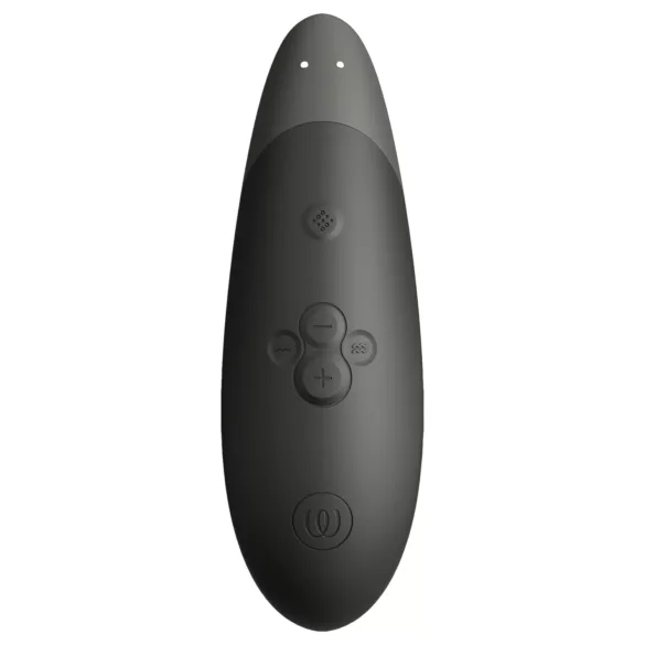 Womanizer Enhance 2in1 succhia-clitoride ad onde d’aria + vibratore (nero)