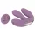 Beau Coeur Mireva - vibratore triplo con telecomando - silicone viola