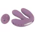 Beau Coeur Mireva - vibratore triplo con telecomando - silicone viola