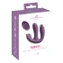 Beau Coeur Mireva - vibratore triplo con telecomando - silicone viola