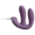 Beau Coeur Mireva - vibratore triplo con telecomando - silicone viola