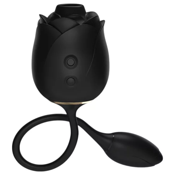 Fifty Shades of Grey - succhia clitoride e love egg vibrante - nero
