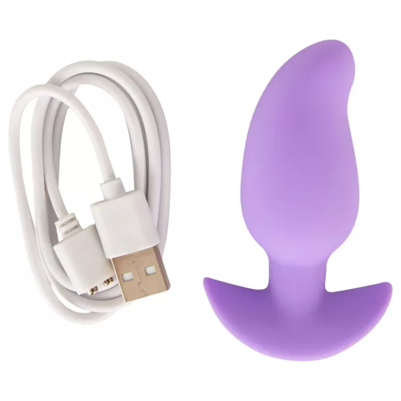 Cuties Mini - plug anale vibrante - silicone viola