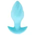 Cuties Mini - plug anale vibrante - silicone blu