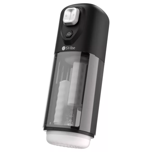 Snail Vibe Ikon Volt - masturbatore automatico (nero)