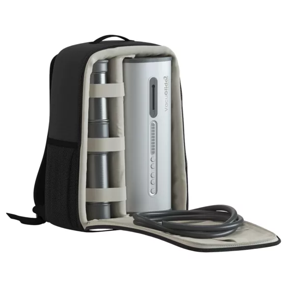 VacuGlide 2 - masturbatore automatico uomo di lusso rete argento