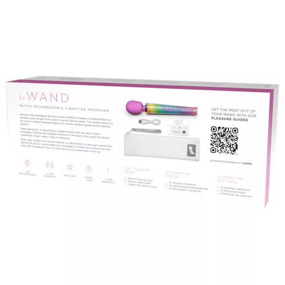 le Wand - vibratore massaggiatore - arcobaleno