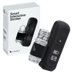 The Handy 2 - Masturbatore maschile interattivo (nero)
