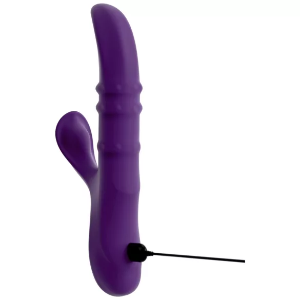 You2Toys - vibratore con braccio per la stimolazione clitoridea oscillante e anello mobile (viola)