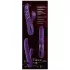 You2Toys - vibratore con braccio per la stimolazione clitoridea oscillante e anello mobile (viola)
