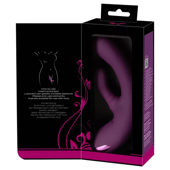 Javida - vibratore coniglietto per punto G e clitoride (viola)