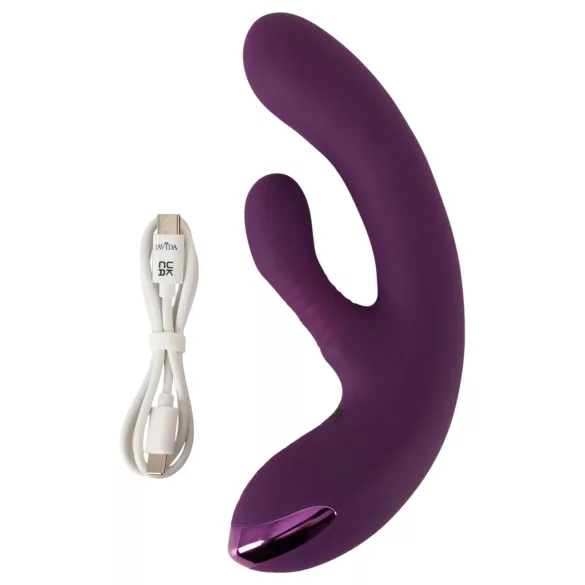 Javida - vibratore coniglietto per punto G e clitoride (viola)