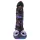 Beasty Cocks Firefly Fantasies - vibratore fantasy riscaldante con movimento di spinta (blu) - 23,4 cm