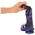 Beasty Cocks Firefly Fantasies - vibratore fantasy riscaldante con movimento di spinta (blu) - 23,4 cm