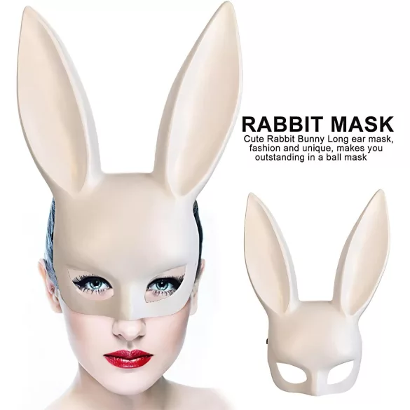 Jogestyle - maschera coniglio - bianco