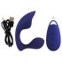 SMILE - vibratore anale e per slip con telecomando - silicone blu