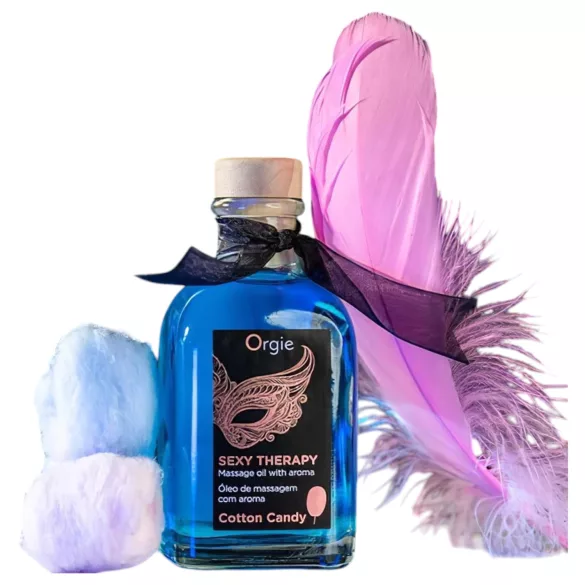 Orgie Sexy Therapy - set olio da massaggio - zucchero filato