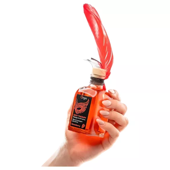 Orgie - set olio da massaggio - fragola