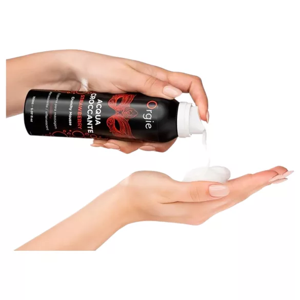 Orgie - schiuma massaggio corpo fragola - 150ml