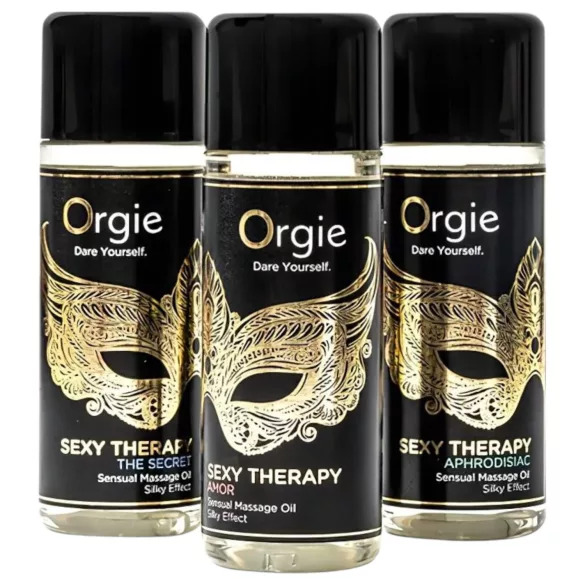 Orgie - set olio da massaggio sensuale - 3x30ml