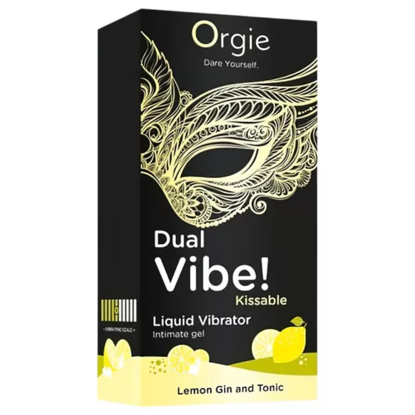 Orgie - vibratore liquido unisex - effetto vibrazione - Gin Tonic 15ml