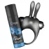 Orgie Bunny - anello fallico vibrante set - nero