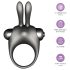 Orgie Orgasmic Bunny - set di anelli vibranti per pene (nero)