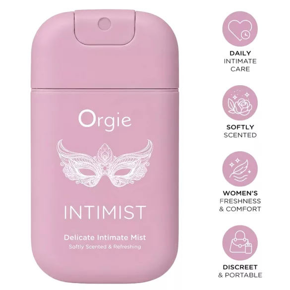 Orgie Intimist - spray rinfrescante intimo delicato per donna (30 ml)