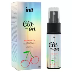   intt Clit Me On - vibratore liquido spray per il clitoride - frutti rossi (12 ml)