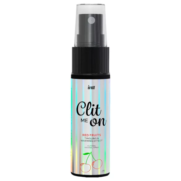 intt Clit Me On - vibratore liquido spray per il clitoride - frutti rossi (12 ml)
