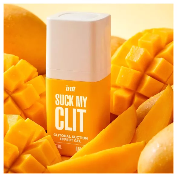 Intt Suck My Clit - gel stimolante per il clitoride per donne - mango (15 ml)