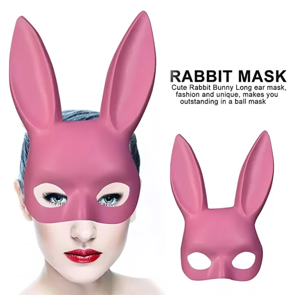 Jogestyle - maschera coniglio - rosa