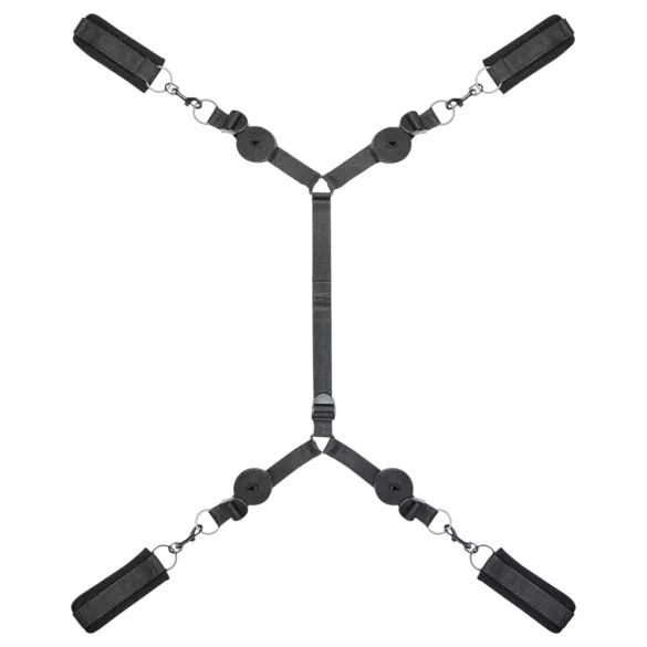 Obaie - set di costrizione da sotto-materasso (nero)