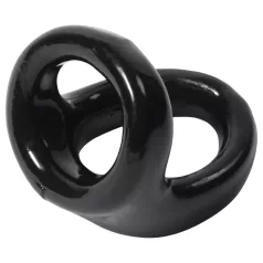 MR.MEMBR - doppio anello pene e testicoli (nero)
