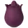 Amaysin - vibratore clitorideo a forma di rosa con lingua (viola)
