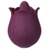 Amaysin - vibratore clitorideo a forma di rosa con lingua (viola)