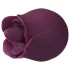 Amaysin - vibratore clitorideo a forma di rosa con lingua (viola)