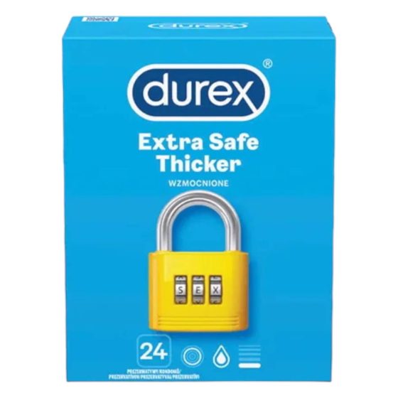 Durex Extra Sicuri - preservativi sicurezza rinforzata (24 pezzi)