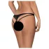 Obsessive - slip donna a doppie fasce - nero - L/XL