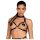 Obsessive A740 - Top con imbracatura a collare (nero) - Taglia S-L