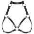 Obsessive A740 - Top con imbracatura a collare (nero) - Taglia S-L