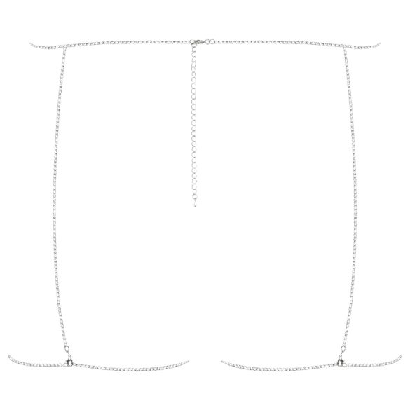 Obsessive Bijou 905 - imbracatura corpo gioiello (argento) - S-L