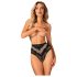 Obsessive Olvidia - slip decorato con motivo floreale (nero) - M/L