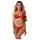 Obsessive - completo intimo pizzo rosso - reggiseno e slip