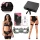 Obsessive Wonderia - Set di Lingerie in Scatola Regalo - 6 Pezzi (Nero) - L/XL
