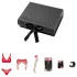 Obsessive - Set lingerie donna - cofanetto regalo 6 pezzi - rosso - L/XL