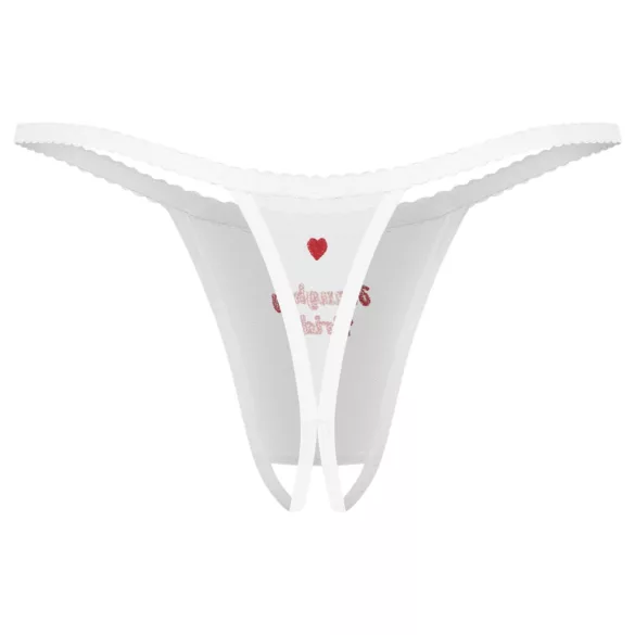 Sposa Weddya ossessiva - perizoma aperto (bianco) - L/XL