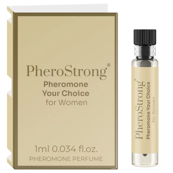 PheroStrong Your Choice - profumo ai feromoni donna - 1ml