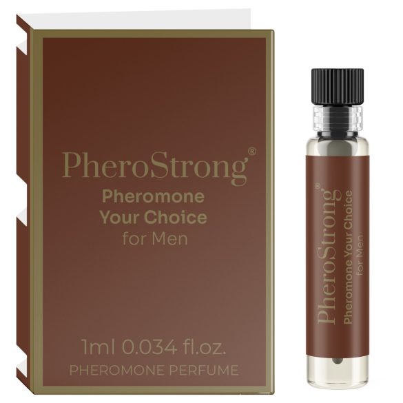 PheroStrong Your Choice - Profumo ai Feromoni per Uomo (1 ml)